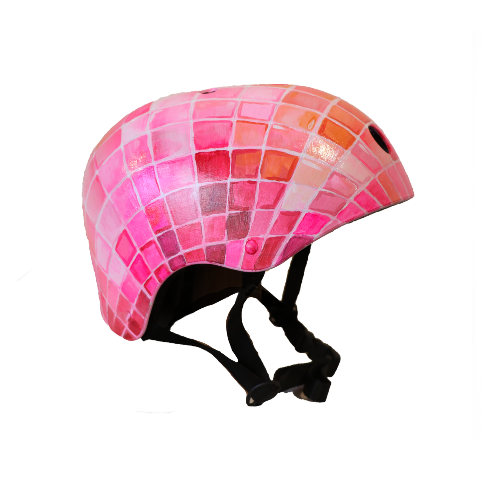 Disco Rider - Hand-painted Helmet