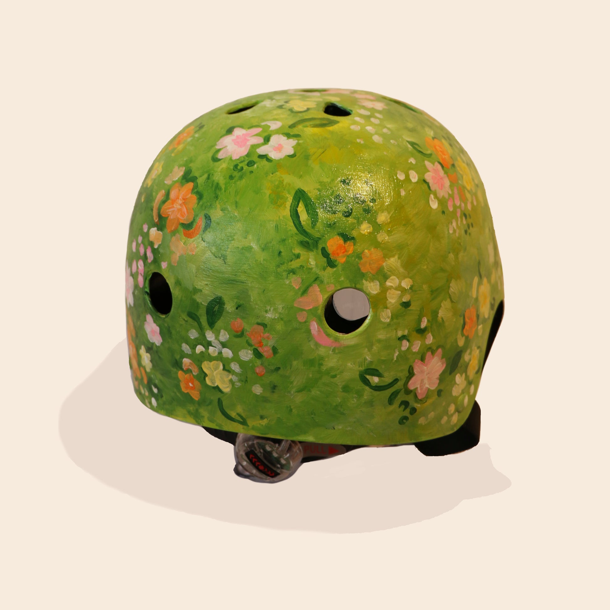 Wild flower Field - Hand-painted Helmet