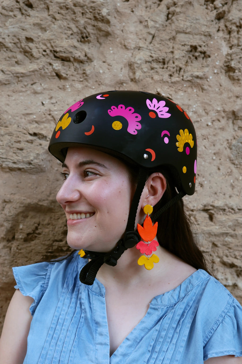 Funky Floral DIY Helmet Kit