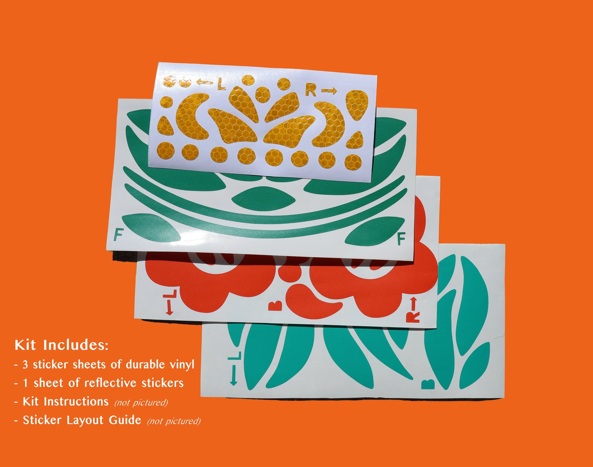 Kapow Flower DIY Helmet Kit