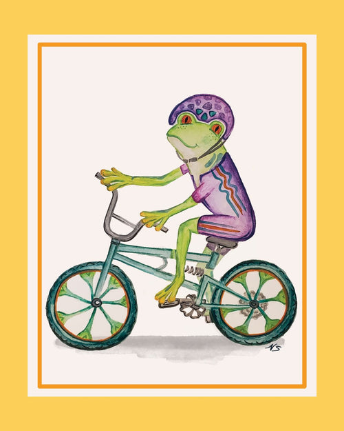 BMX Cyclist Froggie