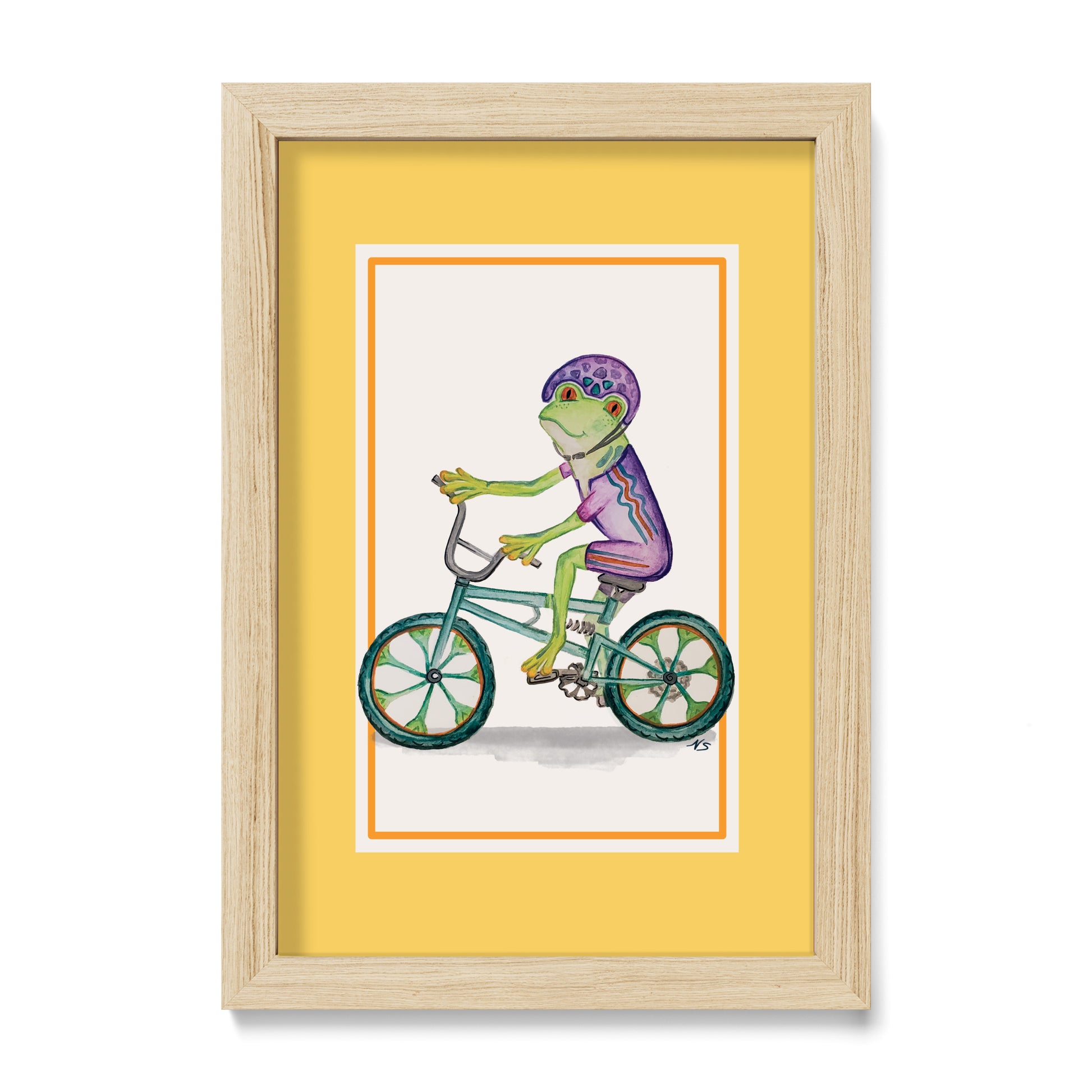 BMX Cyclist Froggie