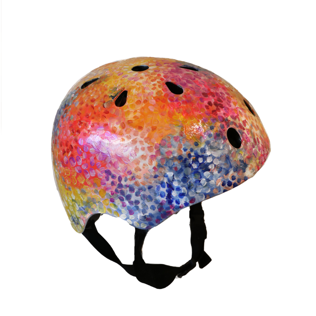 Sunset Sprinkles - Hand-painted Helmet