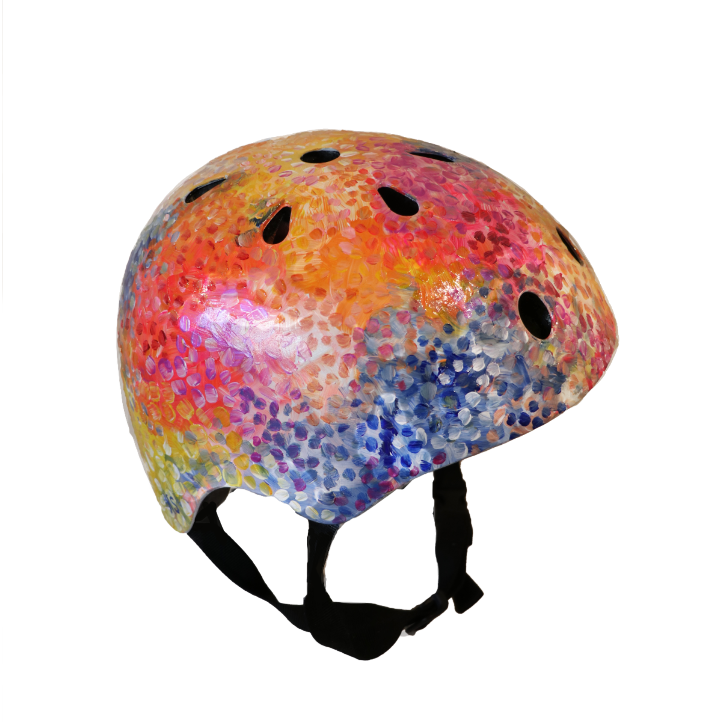 Sunset Sprinkles - Hand-painted Helmet